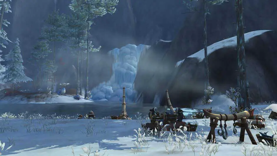 L'une des nouvelles zones de World of Warcraft Dragonflight