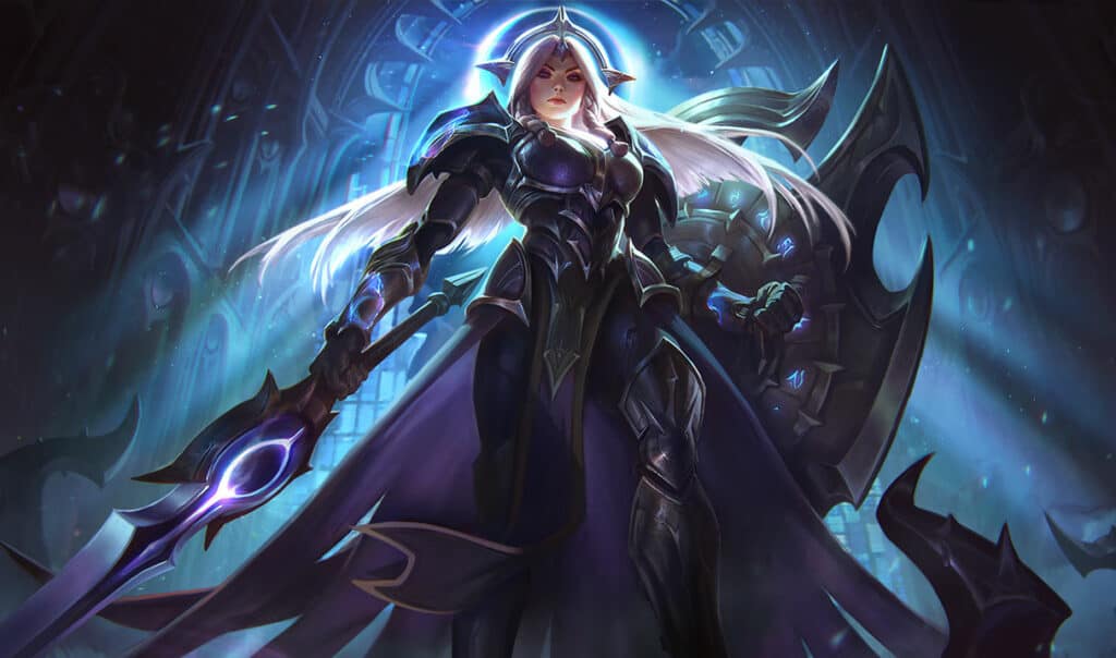 Leona, l'un des supports les plus agressifs du jeu